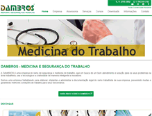 Tablet Screenshot of dambros.com.br
